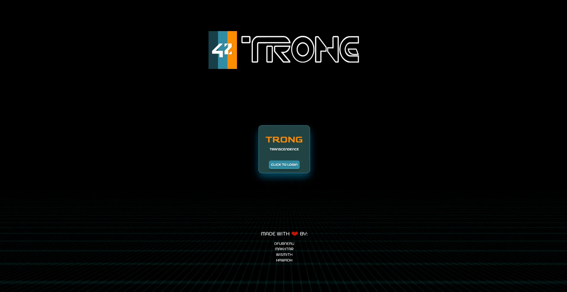 ft_transcendence screenshot